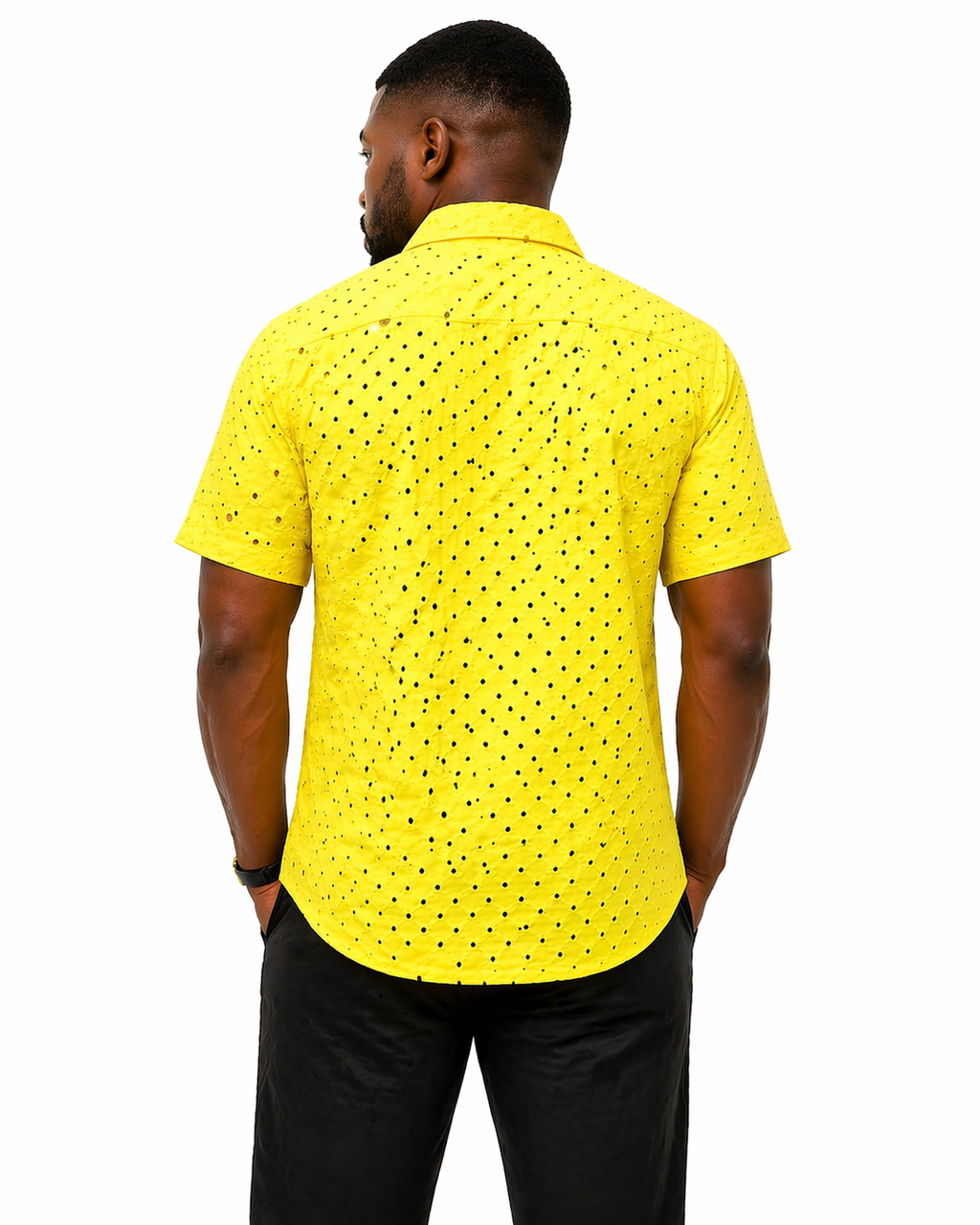 Sunburst Eyelet Men’s Shirt